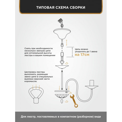 Люстра большая подвесная с цветами интерьерная S1230-5