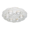 Люстра светодиодная потолочная LED плоская круглая S2377-6
